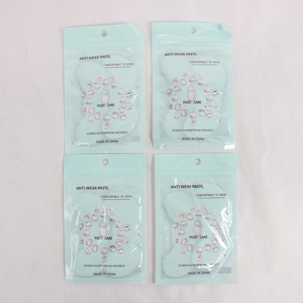 Lot Of 4 Pairs of Black Anti Wear Paste Heel Pads Original Plastic Bags