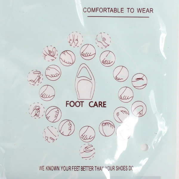 Lot Of 4 Pairs of Black Anti Wear Paste Heel Pads Original Plastic Bags