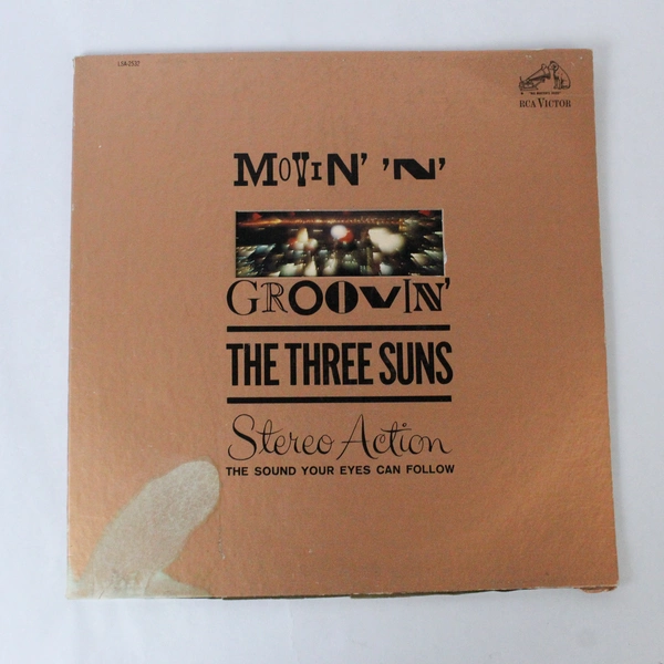 The Three Suns Movin' 'N' Groovin' 1962 RCA Victor Vinyl LP - Pre-Owned