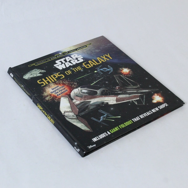 Star Wars Ships of the Galaxy Hardcover Book 2015 - Pre-Owned, Spine Damage