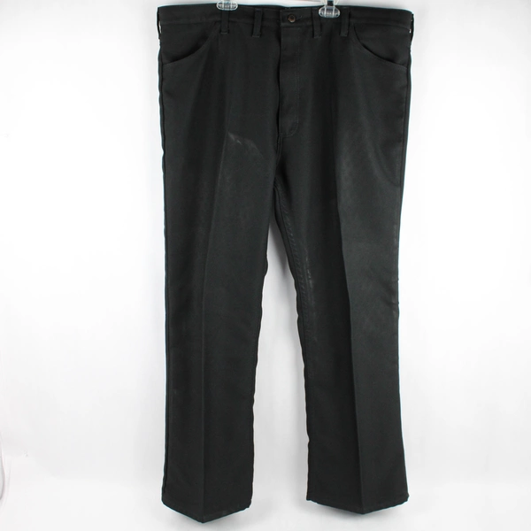 Wrangler Men's Black Straight Fit Pants Size 44x30 