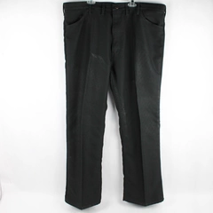 Wrangler Men's Black Straight Fit Pants Size 44x30 