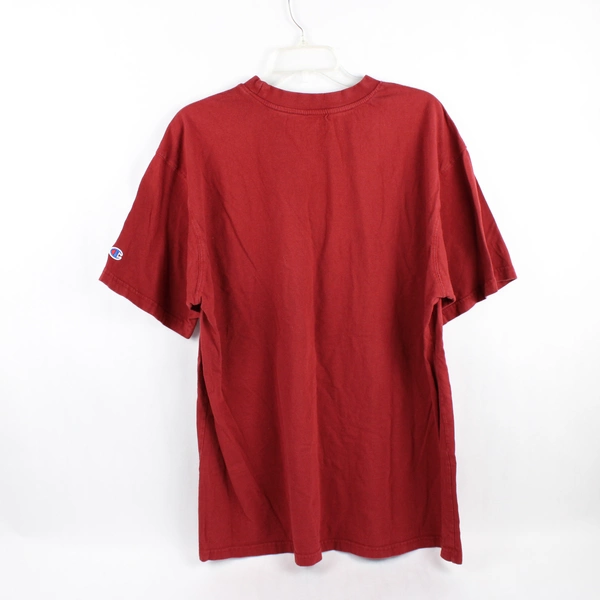 Champion Men's 2XL Red Short Sleeve T-Shirt Athletic Casual Top