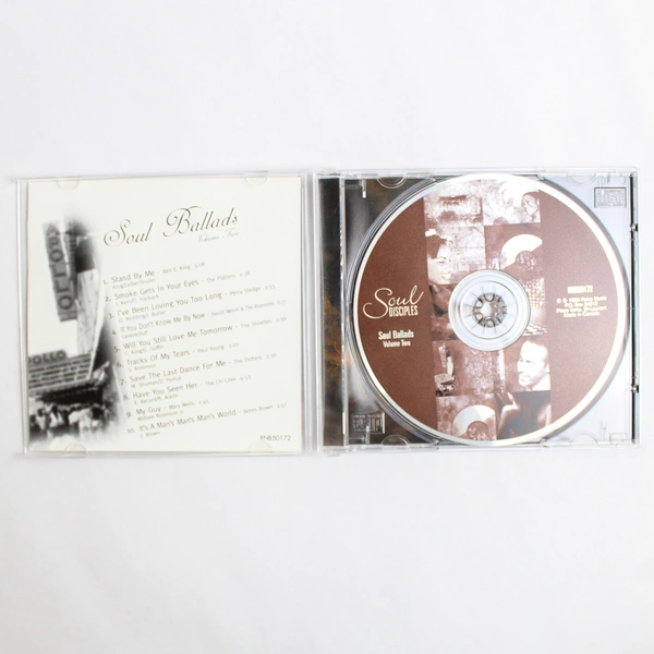 Soul Ballads Volume Two Easy Listening Soul Audio CD by Soul Disciples