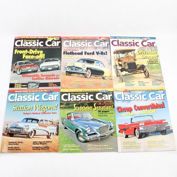 Lot of 12 Hemmings Classic Car Magazines 2006 All 12 Issues