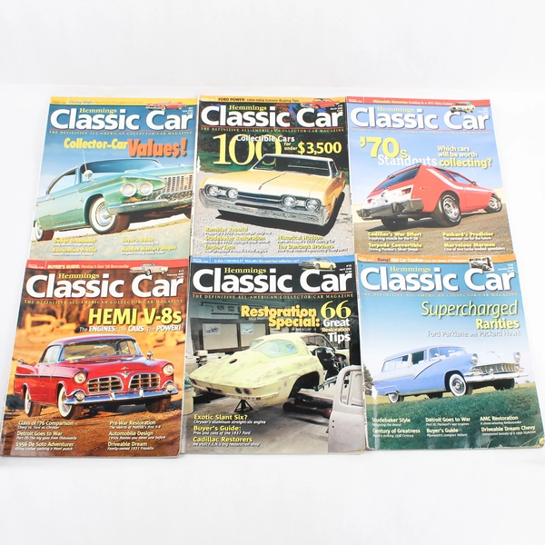 Lot of 12 Hemmings Classic Car Magazines 2006 All 12 Issues