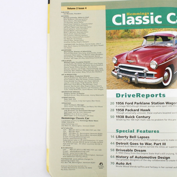 Lot of 12 Hemmings Classic Car Magazines 2006 All 12 Issues