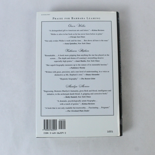 Mrs. Kennedy by Barbara Leaming 2001 Hardcover with Dust Jacket - Pre-owned