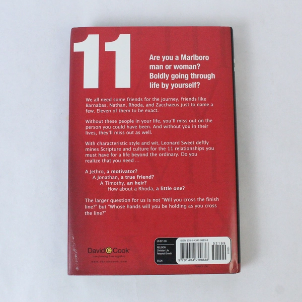 11 Indispensable Relationships by Leonard Sweet 2008 Hardcover First Edition