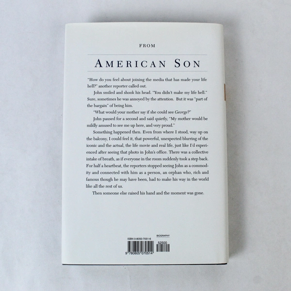 American Son by Richard Blow 2002 First Edition Hardcover in Good Condition