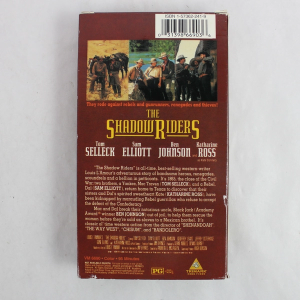 The Shadow Riders VHS Film 1982 Trimark Home Video
