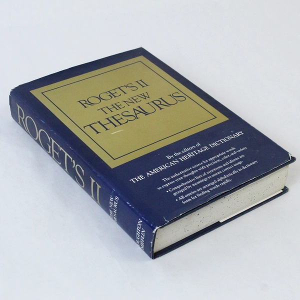 Roget's II The New Thesaurus 1980 HC with Dust Jacket - Pre-Owned, Some Wear