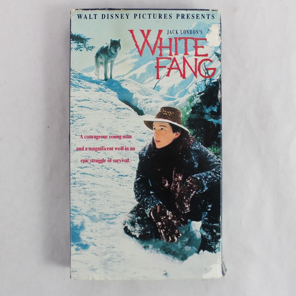 Jack London's White Fang 1991 VHS Walt Disney Film