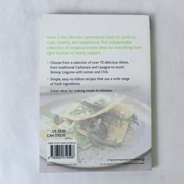 Pasta: A Pyramid Cookery Paperback by Hamlyn 2009 - Good Condition