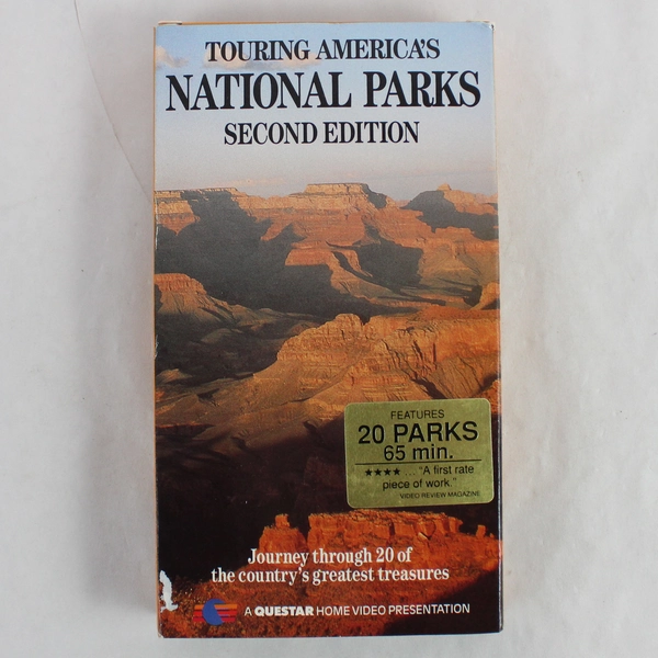 Touring America's National Parks Second Edition VHS Features 20 Parks