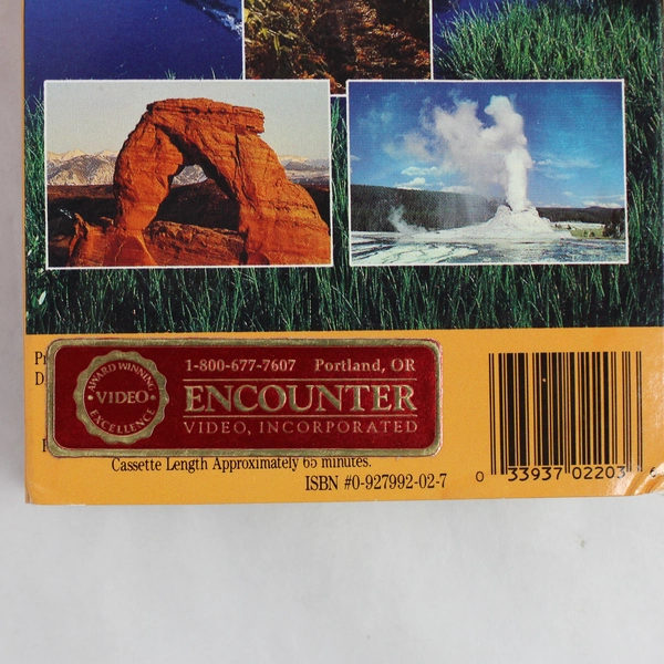 Touring America's National Parks Second Edition VHS Features 20 Parks