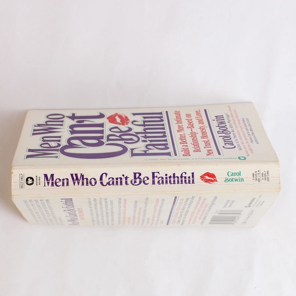 Men Who Can't Be Faithful by Carol Botwin 1989 Paperback