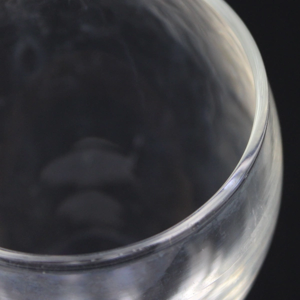 Vintage Libbey Georgian Crystal Claret Wine Glass 4 7/8" Clear Stemware Glass