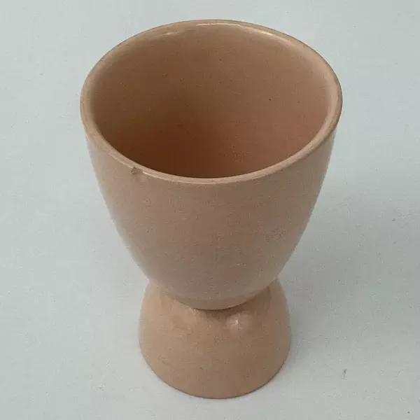 Vintage Grindley England Peach Petal Ceramic Double Ended Egg Cup