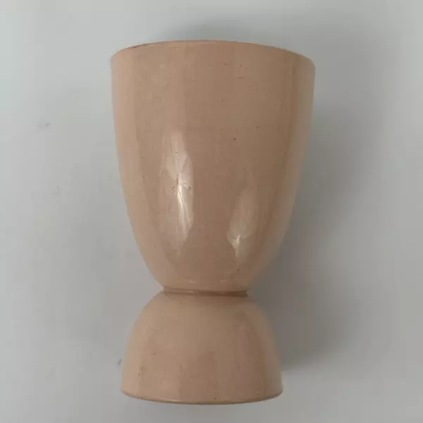 Vintage Grindley England Peach Petal Ceramic Double Ended Egg Cup