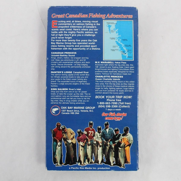 Great Canadian Fishing Adventures VHS Oak Bay Marine Group