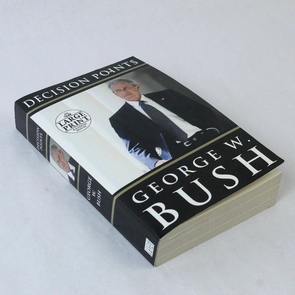 Decision Points by George W. Bush 2010 Large Print Edition PB - Good Condition