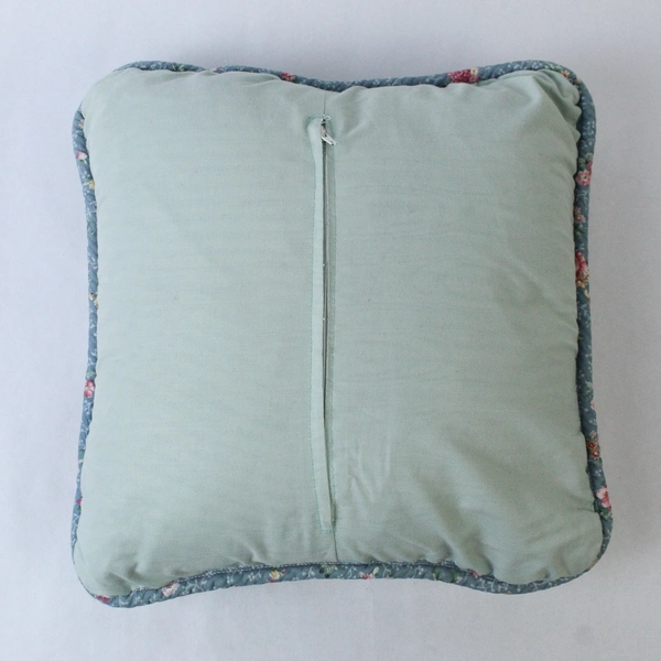 Feather Throw Pillow with 2 Handmade Zipper Covers - One Flawed