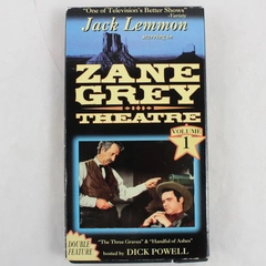 Zane Grey Theatre Volume 1 VHS Jack Lemmon Hosted by Dick Powell 1992