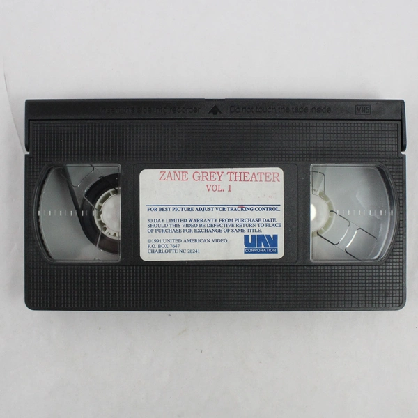 Zane Grey Theatre Volume 1 VHS Jack Lemmon Hosted by Dick Powell 1992