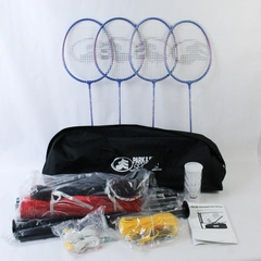 Park And Sun Sports Outdoor Badminton Sport Set Rackets Net Shuttlecocks
