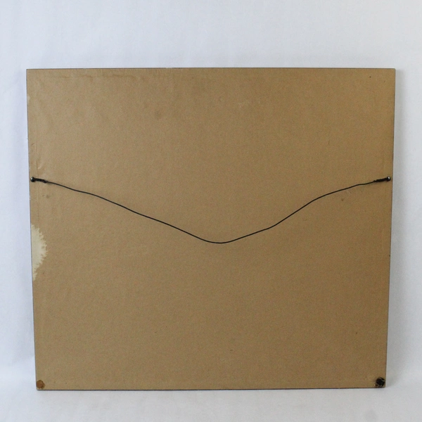 Vintage Handmade Rug Sampler Made In Germany Framed and Matted