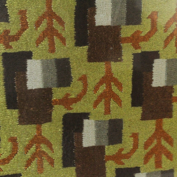 Vintage Handmade Rug Sampler Made In Germany Framed and Matted