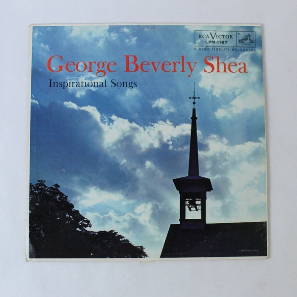 George Beverly Shea Inspirational Songs Vinyl Album 1956 RCA Victor