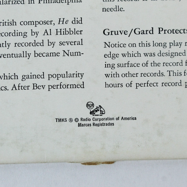 George Beverly Shea Inspirational Songs Vinyl Album 1956 RCA Victor