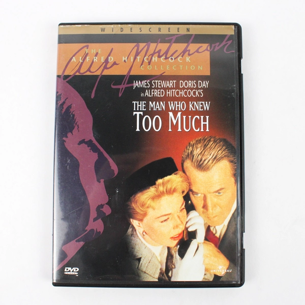 The Man Who Knew Too Much DVD 2000 Widescreen Hitchcock Suspense Thriller