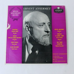 Ernest Ansermet 33.5 RPM LP Vinyl 1958 London Records MS 4 Special Anniversary