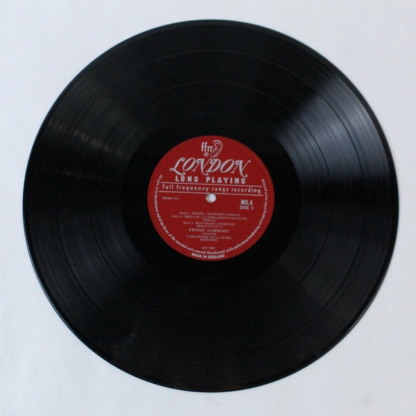 Ernest Ansermet 33.5 RPM LP Vinyl 1958 London Records MS 4 Special Anniversary