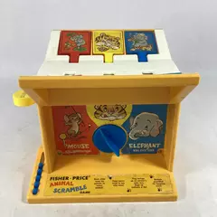 1971 Fisher Price Animal Scramble Game 104 Works