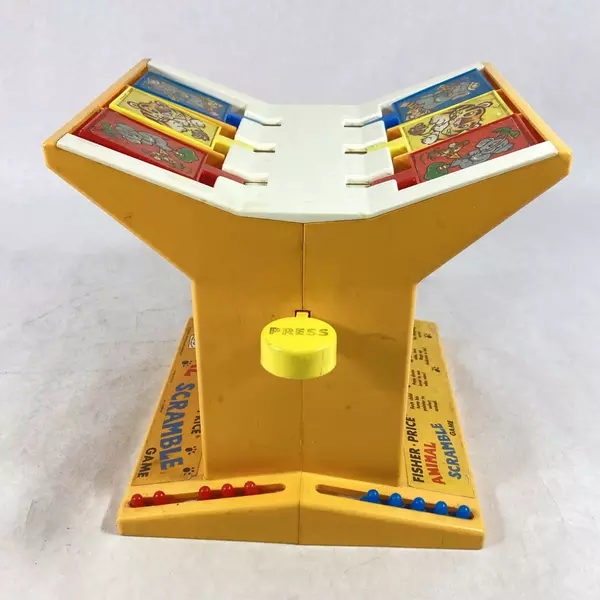 1971 Fisher Price Animal Scramble Game 104 Works