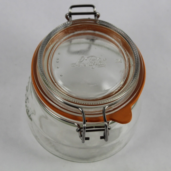 Le Parfait 1/2L Super Glass Jar with Airtight Rubber Seal 