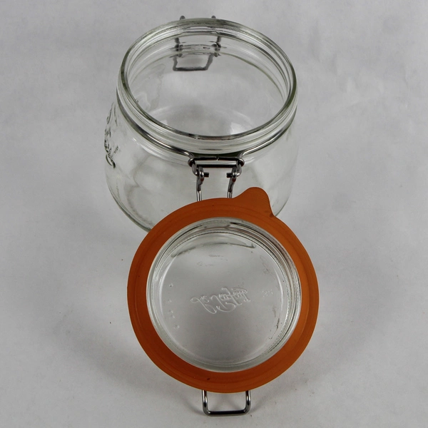 Le Parfait 1/2L Super Glass Jar with Airtight Rubber Seal 