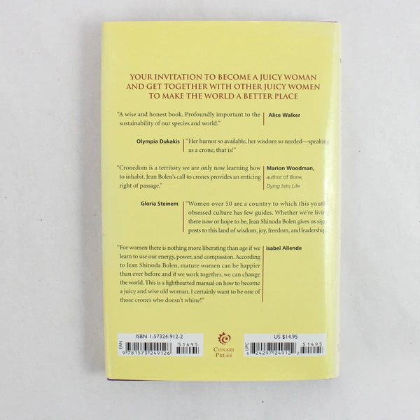 Crones Don't Whine by Jean Shinoda Bolen 2003 Trade Paperback