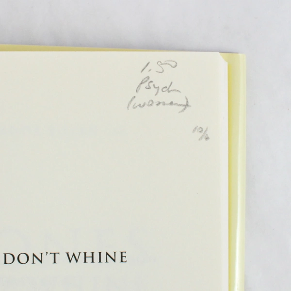 Crones Don't Whine by Jean Shinoda Bolen 2003 Trade Paperback