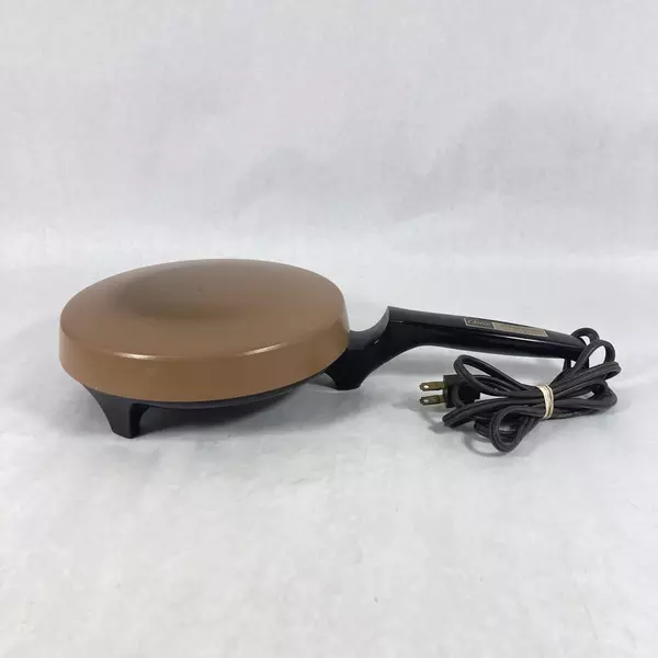 Vintage Oster Model 742-03A Creperie Controlled Heat Crepe Maker Tested Working