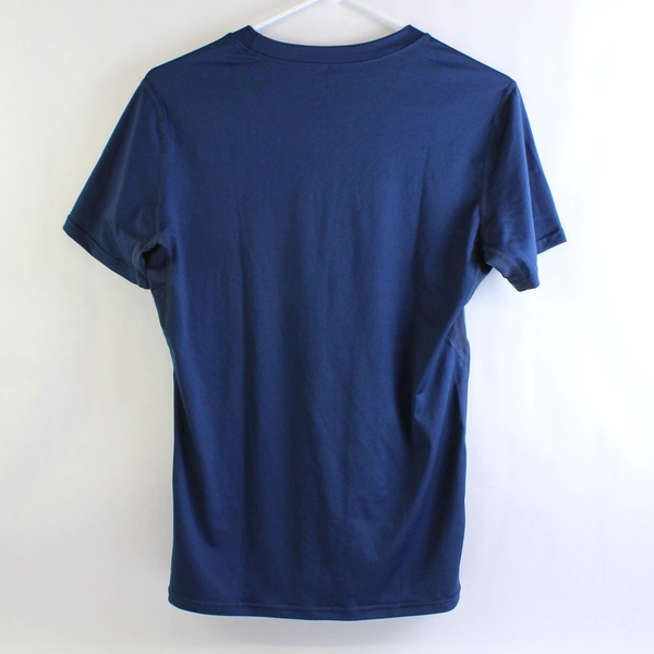 Niksa Women's Small Blue Dri-Fit Short Sleeve Athletic Shirt Activewear Top