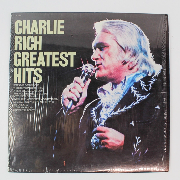 Charlie Rich Greatest Hits Vinyl LP Epic PE34240 Folk Country 1976