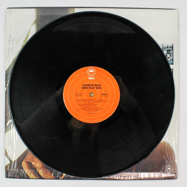 Charlie Rich Greatest Hits Vinyl LP Epic PE34240 Folk Country 1976