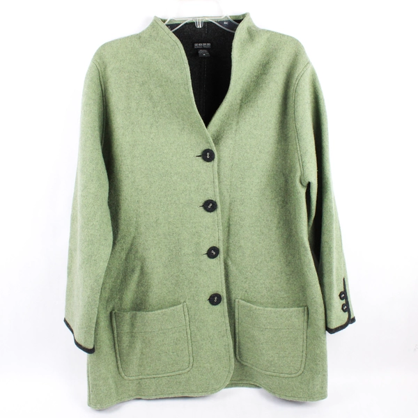 NTCO Nomadic Traders Green Coat Women's Size Medium