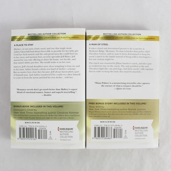 Lot Of 2 Harlequin Bestselling Author Collection Susan Mallery Diana Palmer PB