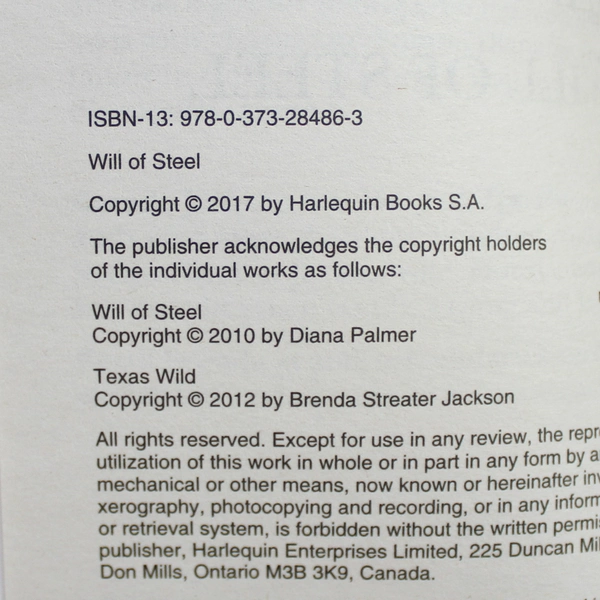 Lot Of 2 Harlequin Bestselling Author Collection Susan Mallery Diana Palmer PB